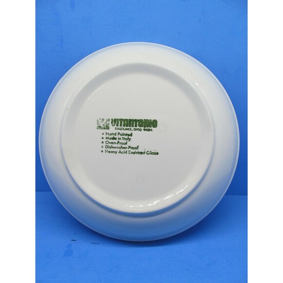 Vitantonio Italian Ceramic Ovenware 11" Baking Serving Dish 2" Deep - Picture 2 of 10